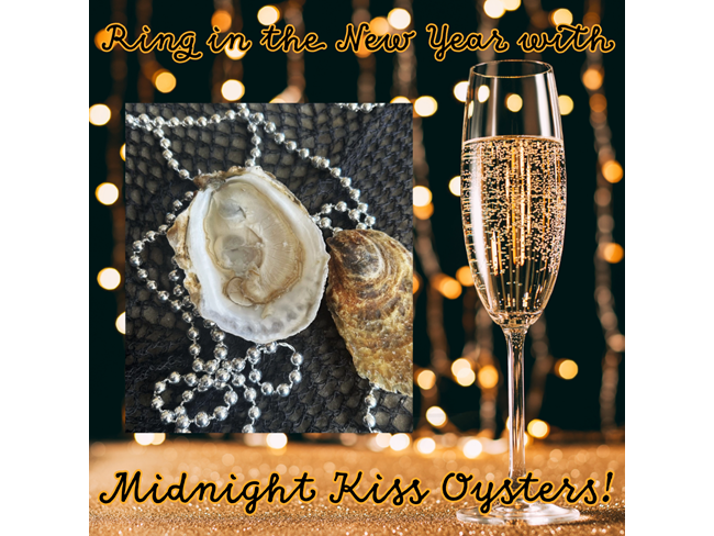 Midnight Kiss Oyster - 25 count